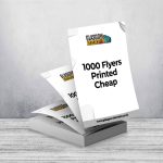 Cheap Printed 1000 Flyers