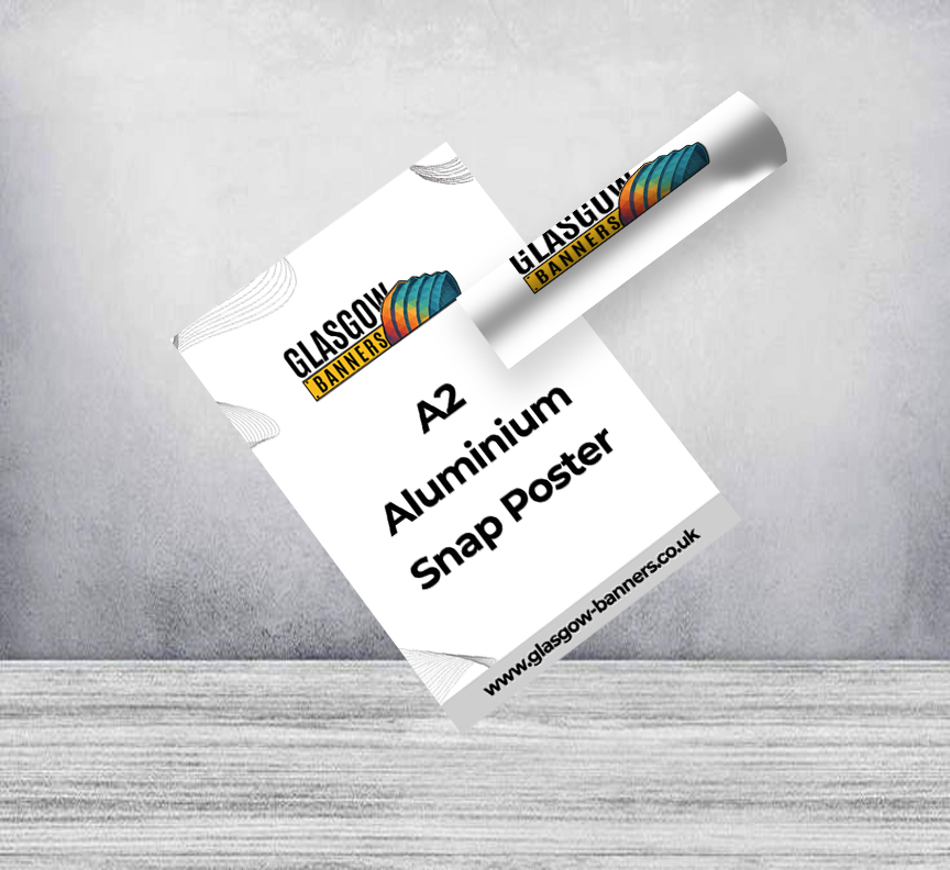 A2 Aluminium Snap Poster Frame Replacement Graphics