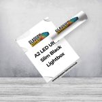 A2 LED Ultra Slim Black Lightbox Replacement Graphics