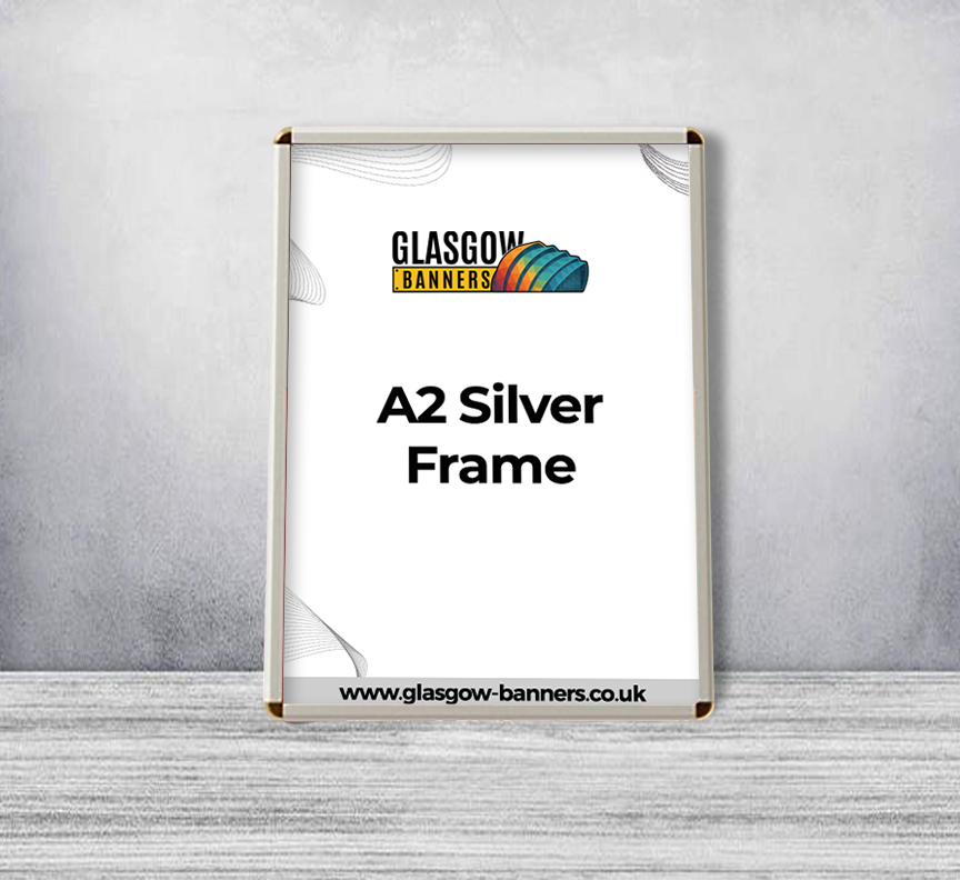 A2 Silver Frame