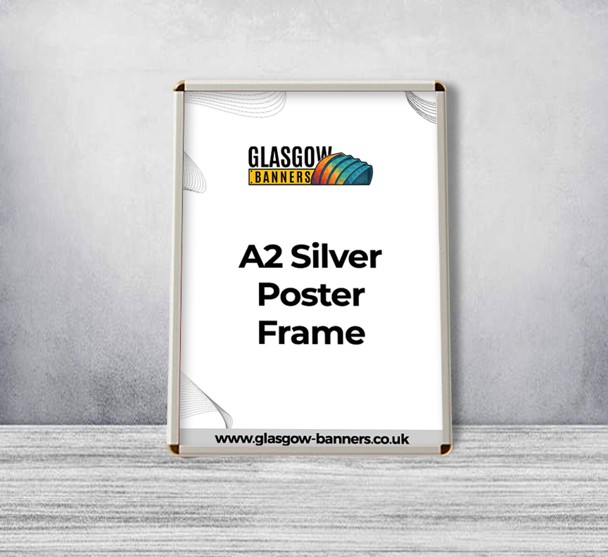 A2 Silver Poster Frame