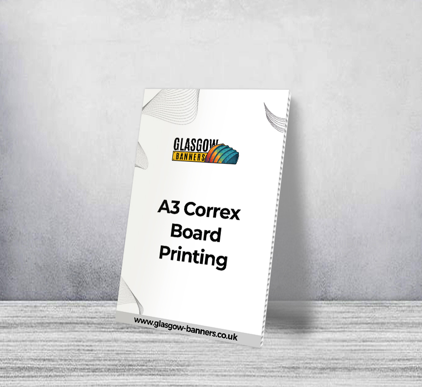 A3 Correx Board Printing