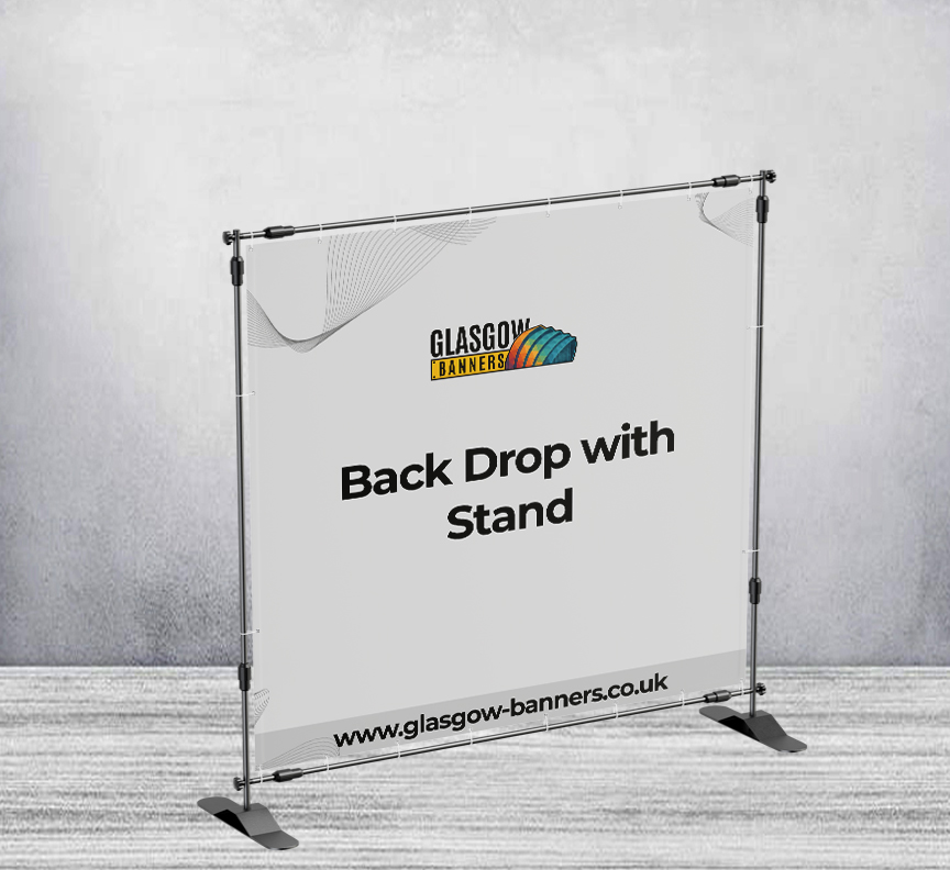 Back Drop with Stand