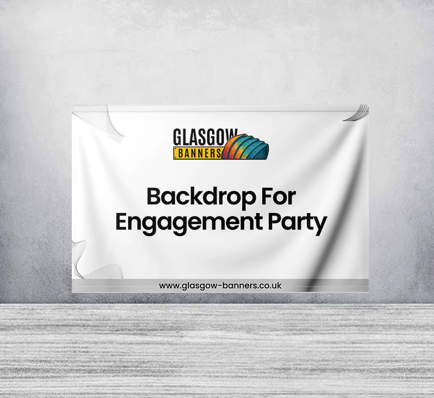 Backdrop For Engagement Party