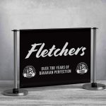1800mm Cafe Barrier Banners
