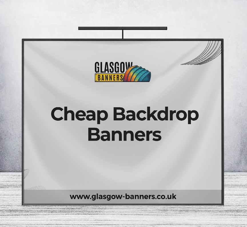 Cheap Backdrop Banners