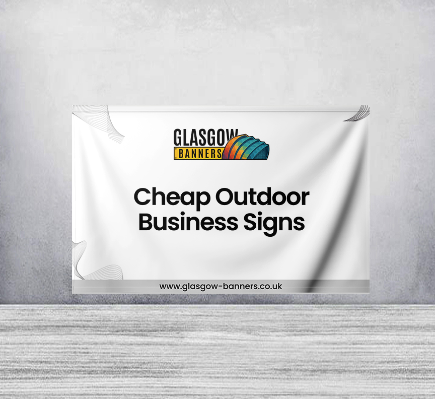 Cheap Outdoor Business Signs