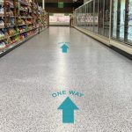 Clear Floor Decals Stickers