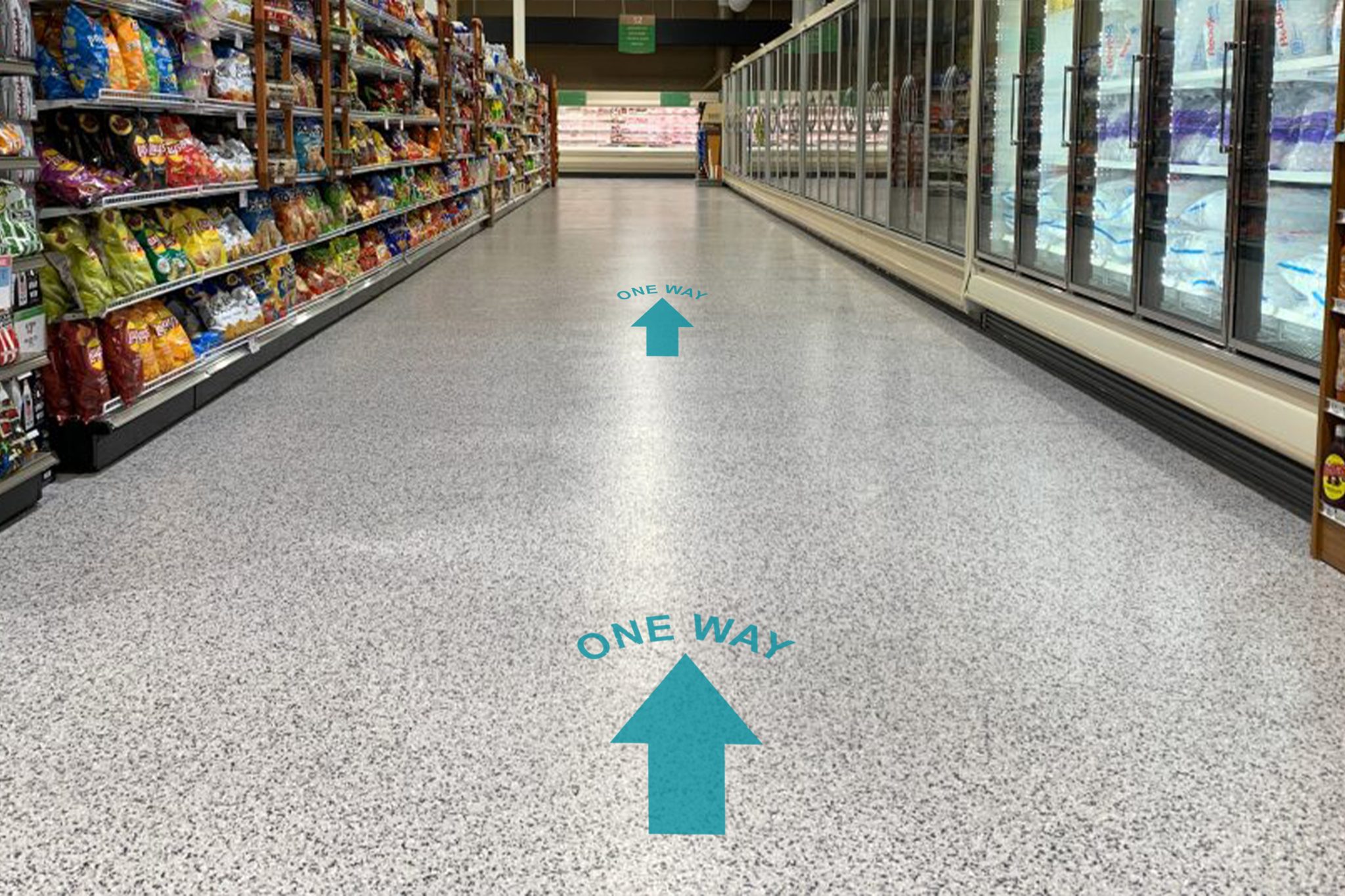 Clear Floor Decals Stickers