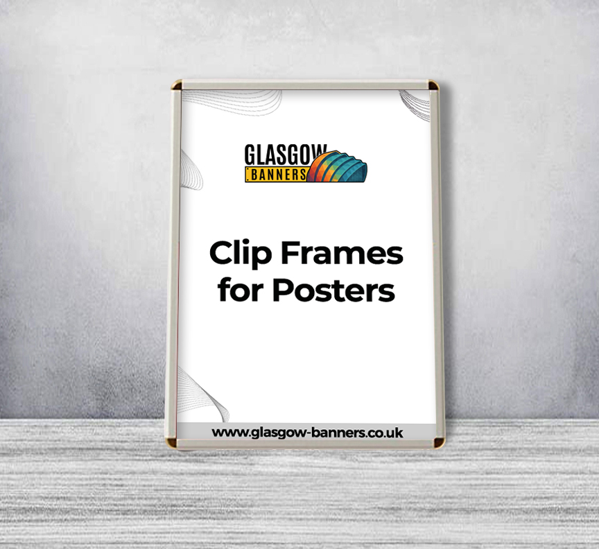 Clip Frames for Posters