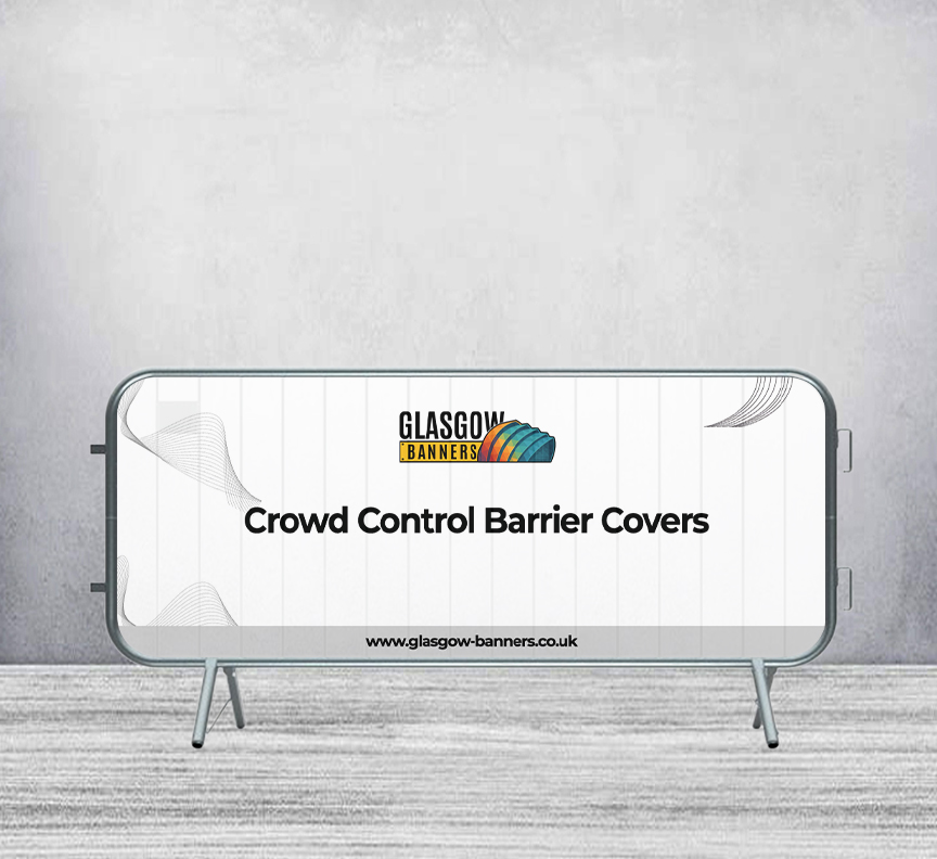 Crowd Control Barrier Covers