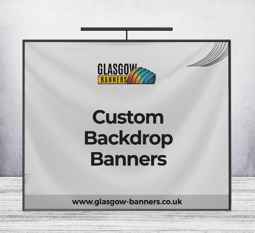 Custom Backdrop Banners