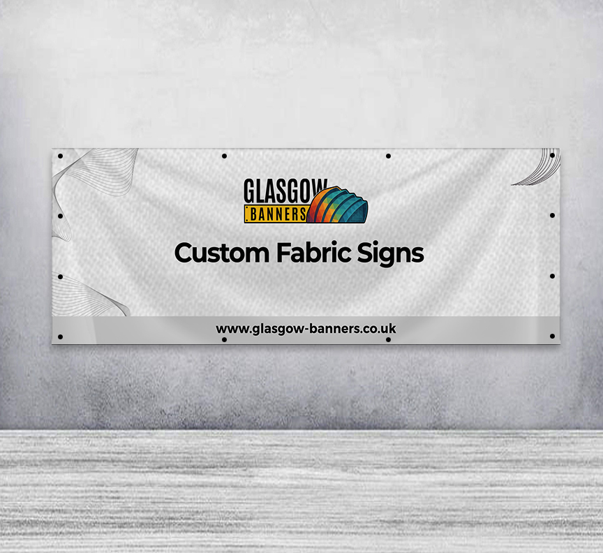 Custom Fabric Signs