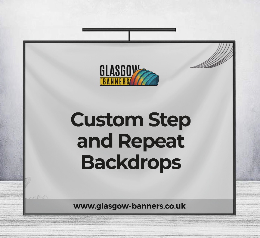 Custom Step and Repeat Backdrops