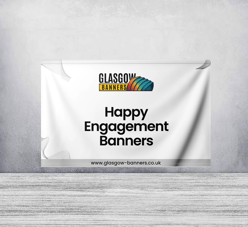 Happy Engagement Banners