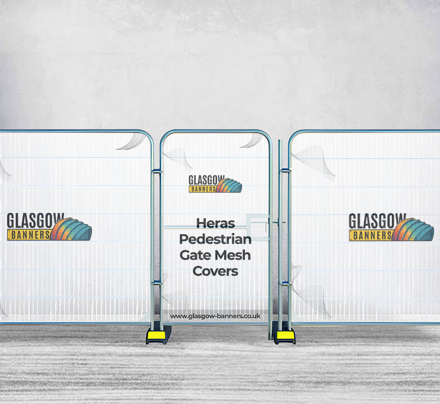 Heras Pedestrian Gate Mesh Covers