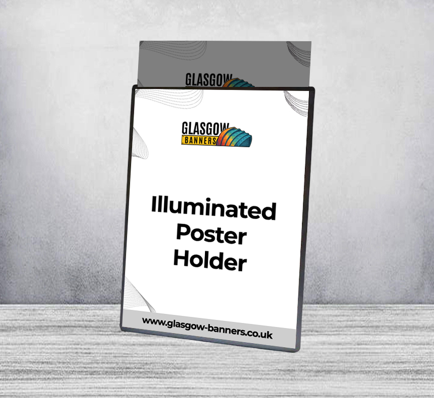 Illuminated Poster Holder