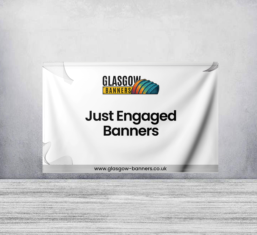 Just Engaged Banners