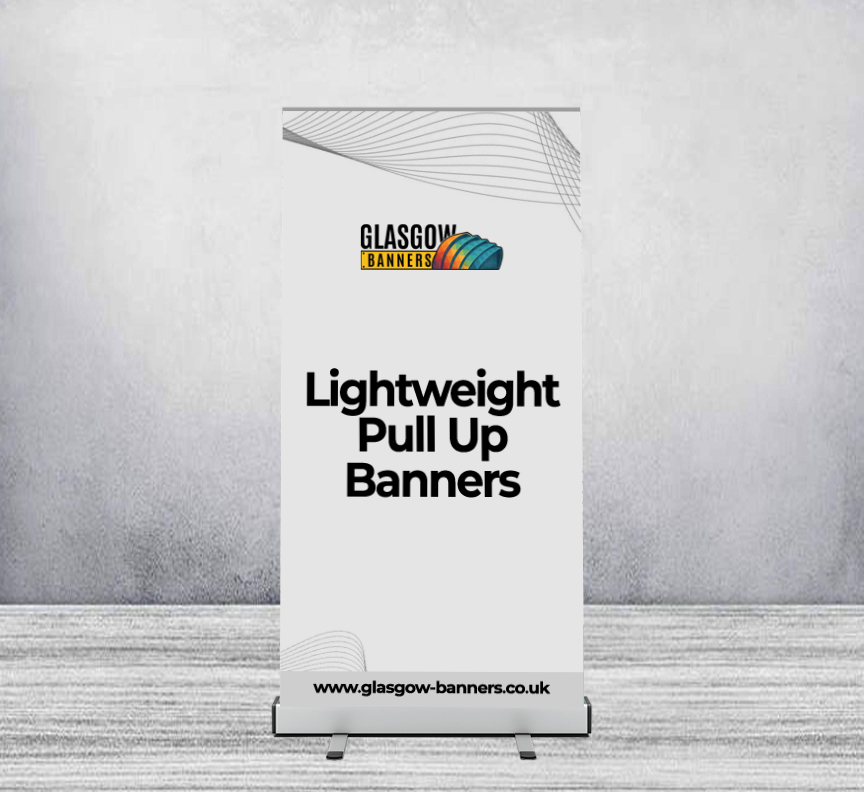 Lightweight Pull Up Banners