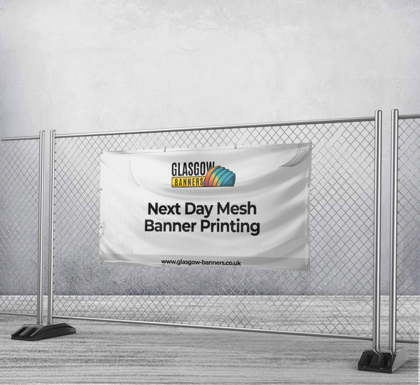 Next Day Mesh Banner Printing