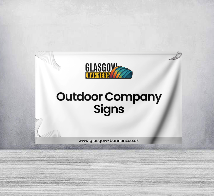Outdoor Company Signs