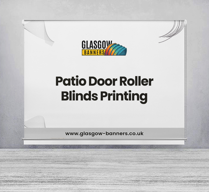 Patio Door Roller Blinds Printing