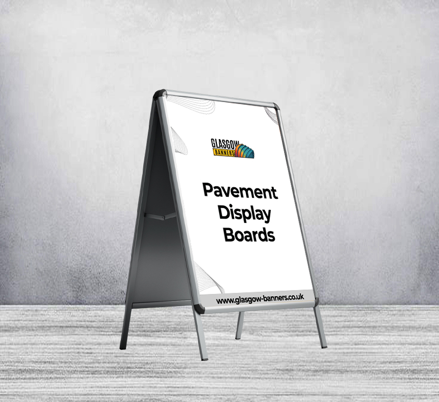 Pavement Display Boards