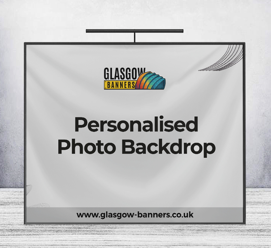 Personalised Photo Backdrop