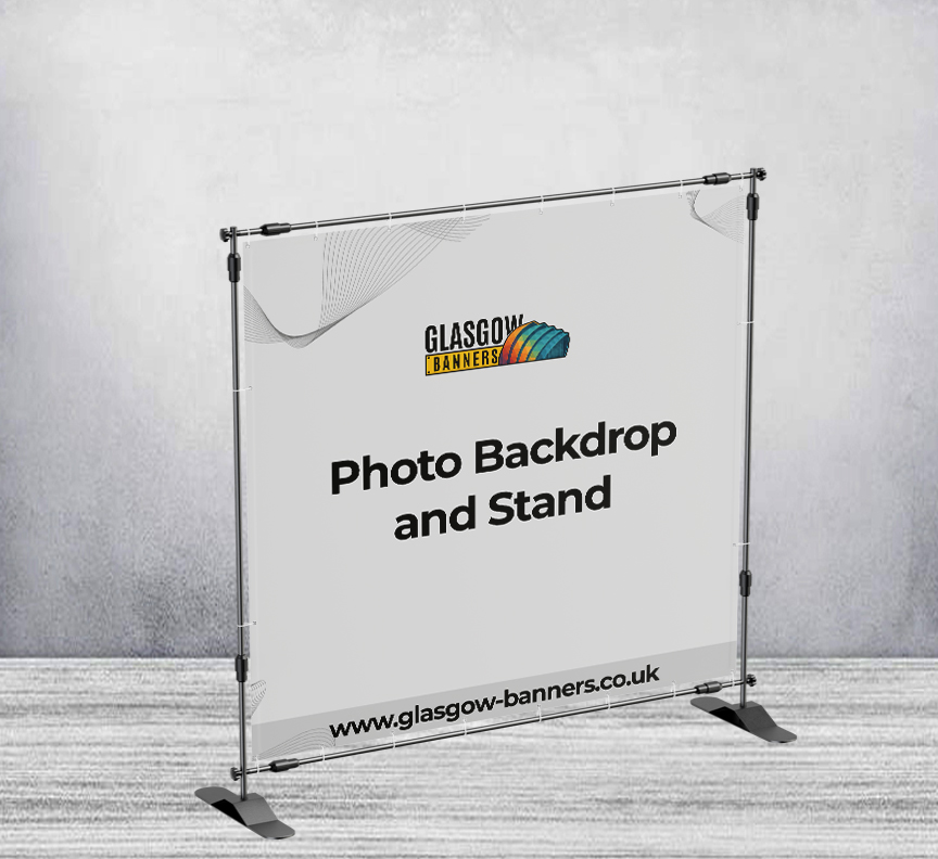 Photo Backdrop and Stand