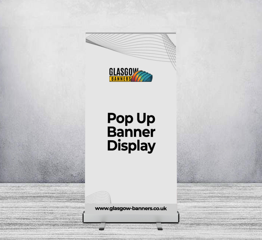 Pop Up Banner Display