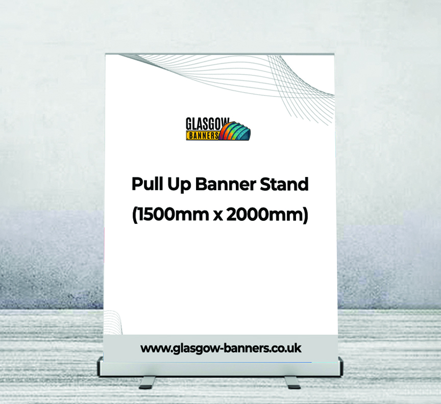 Pull Up Banner Stand (1500mm x 2000mm)