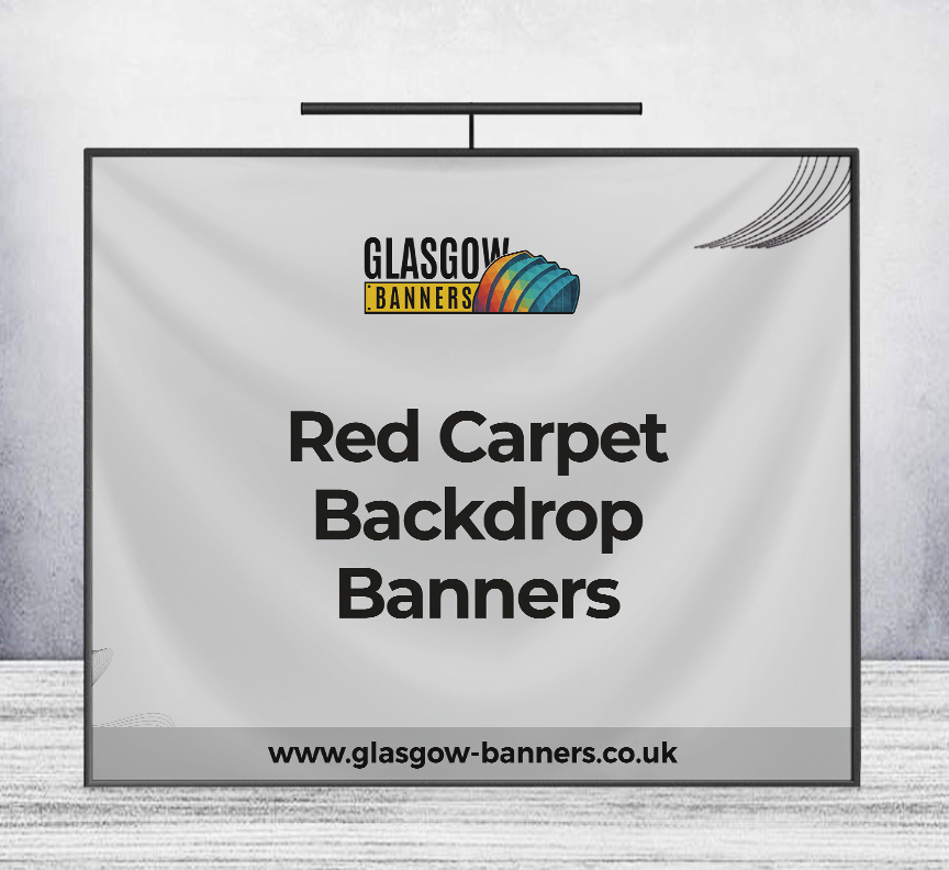 Red Carpet Backdrop Banners