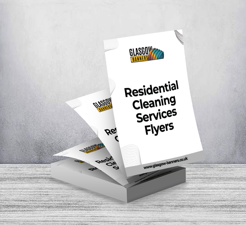 Residential Cleaning Services Flyers