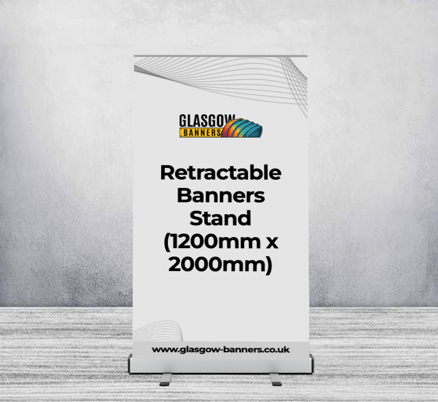 Retractable Banners Stand (1200mm x 2000mm)