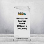 Retractable Banners Stand (850mm x 2000mm)