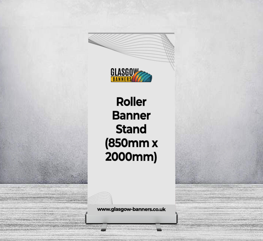 Roller Banner Stand (850mm x 2000mm)