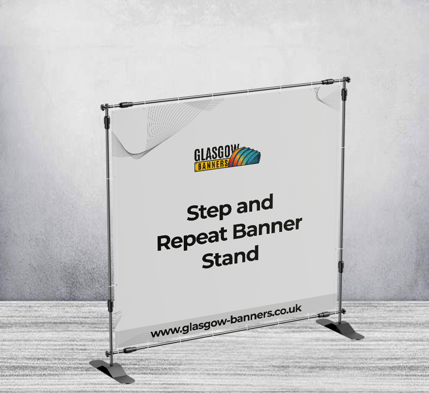 Step and Repeat Banner Stand