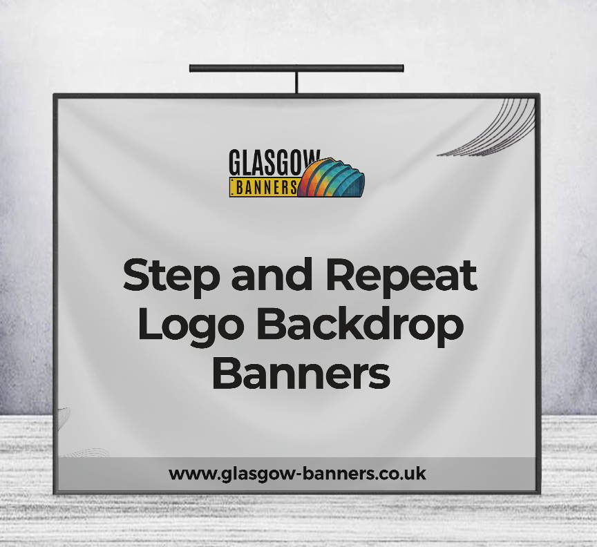 Step and Repeat Logo Backdrop Banners