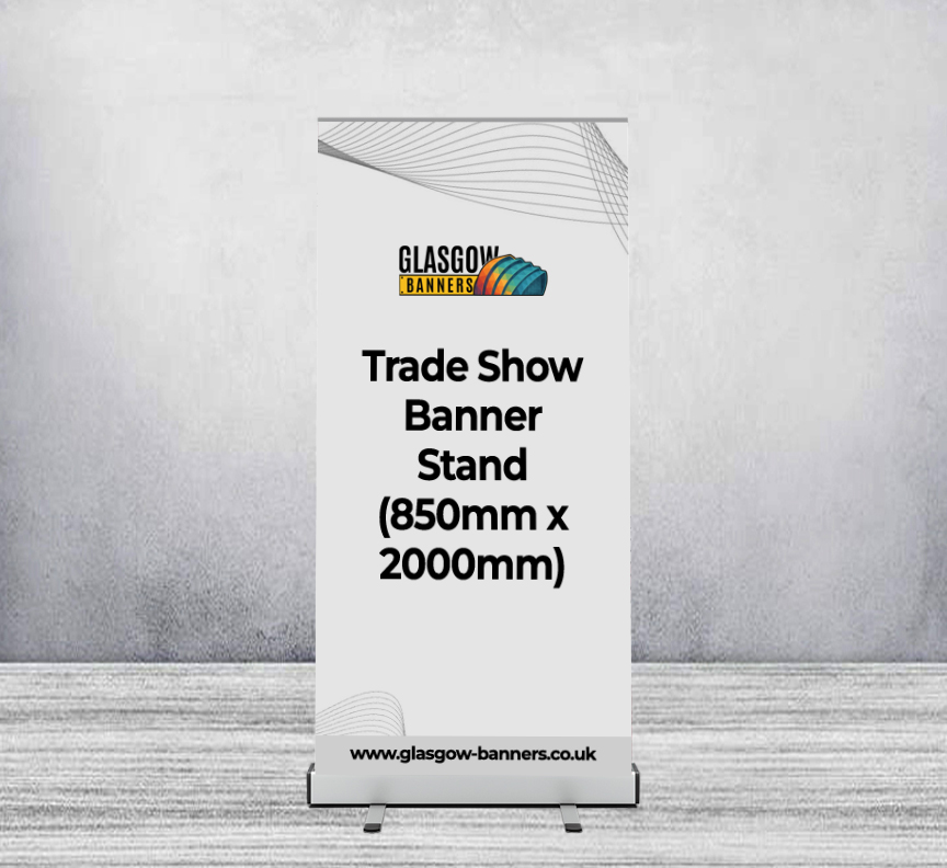 Trade Show Banner Stand (850mm x 2000mm)