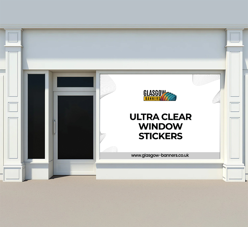 Ultra Clear Window Stickers