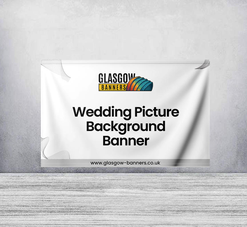 Wedding Picture Background Banner