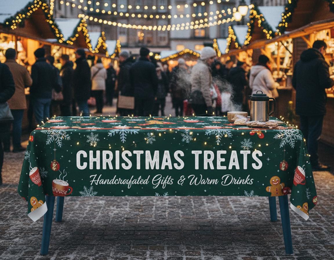 Custom Printed Community Event Tablecloths & Covers