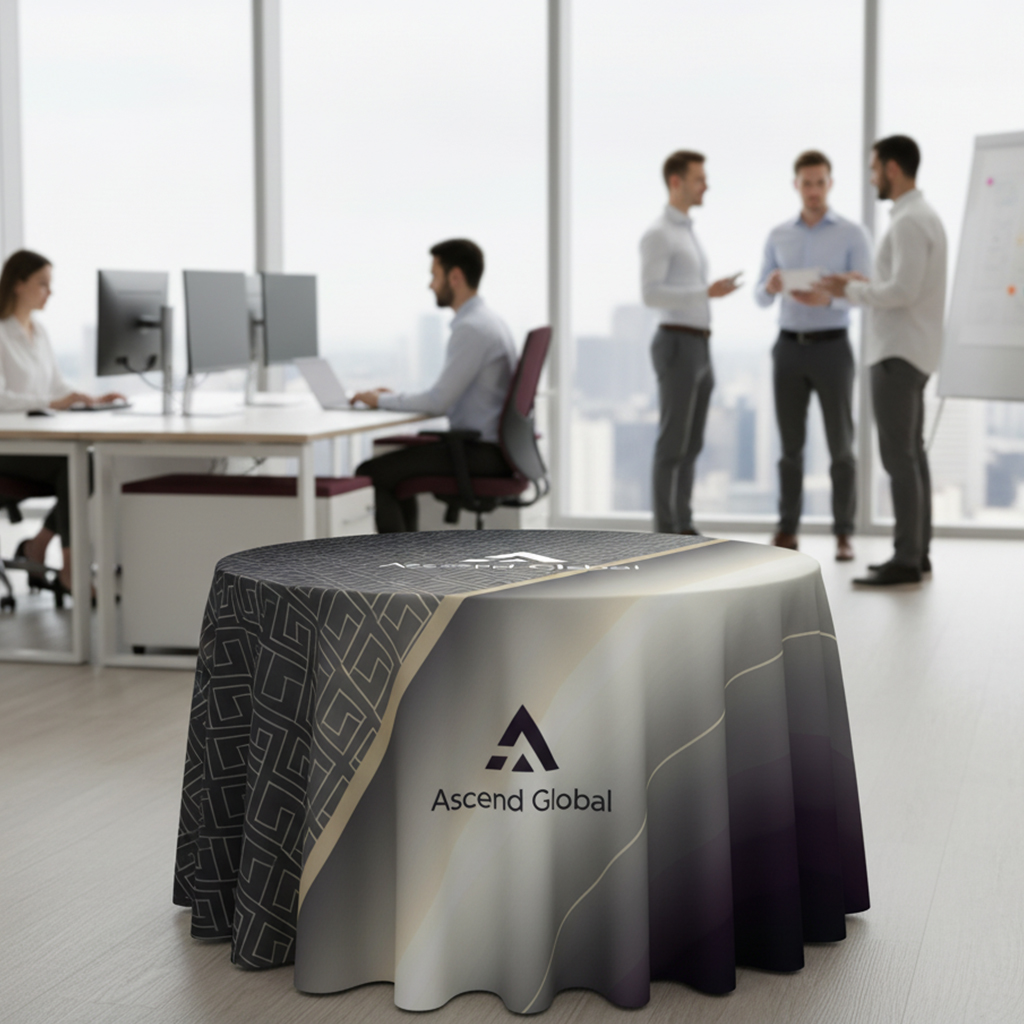 Custom Printed Tablecloths & Table Covers