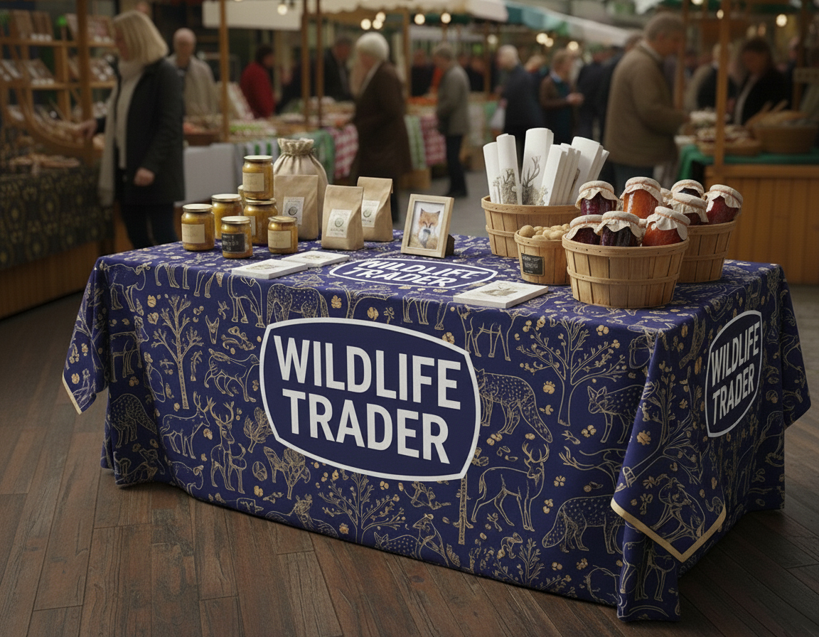 Custom Printed Market Trader Tablecloths & Covers