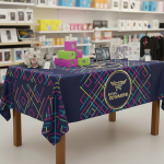 Custom Printed Retail Store Tablecloths & Covers