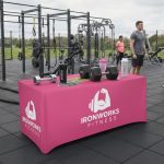 Custom Printed Sports Club & Gym Tablecloths & Covers