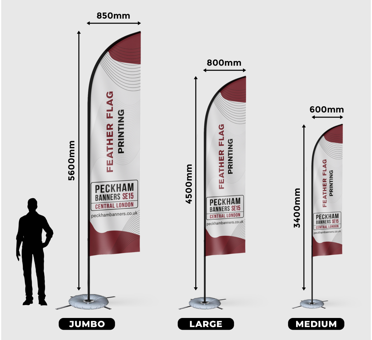Swallow-tail flag Printing